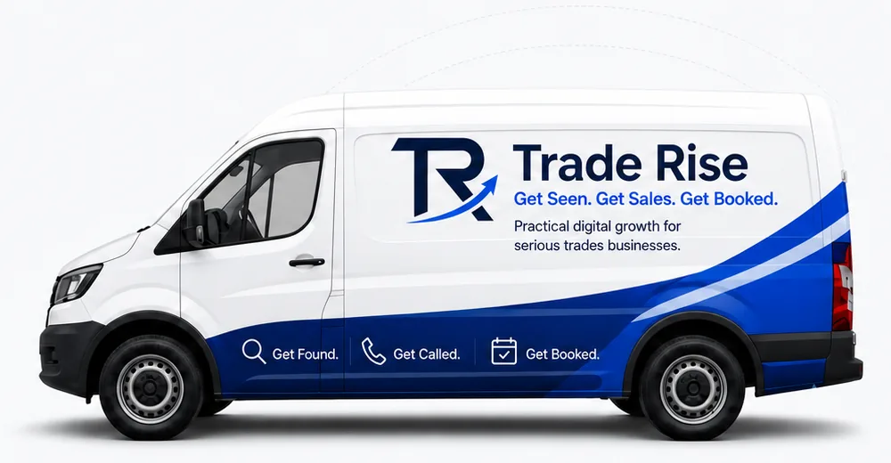 Trade Rise branded service van